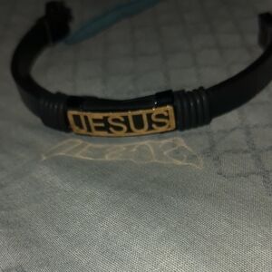 Black and Gold Bracelet